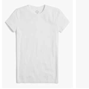 J. Crew Factory Vintage Slub Cotton Crewneck Tee Size 2X White Short Sleeve